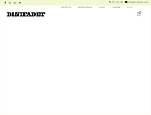 Tablet Screenshot of binifadet.com